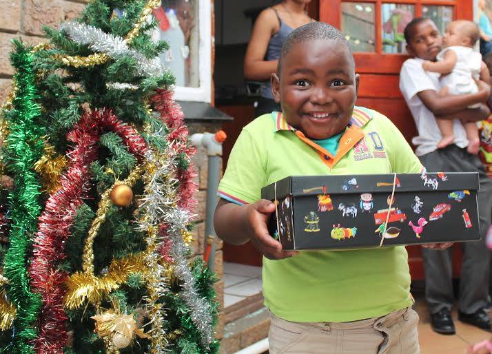 Christmas Santa Shoebox