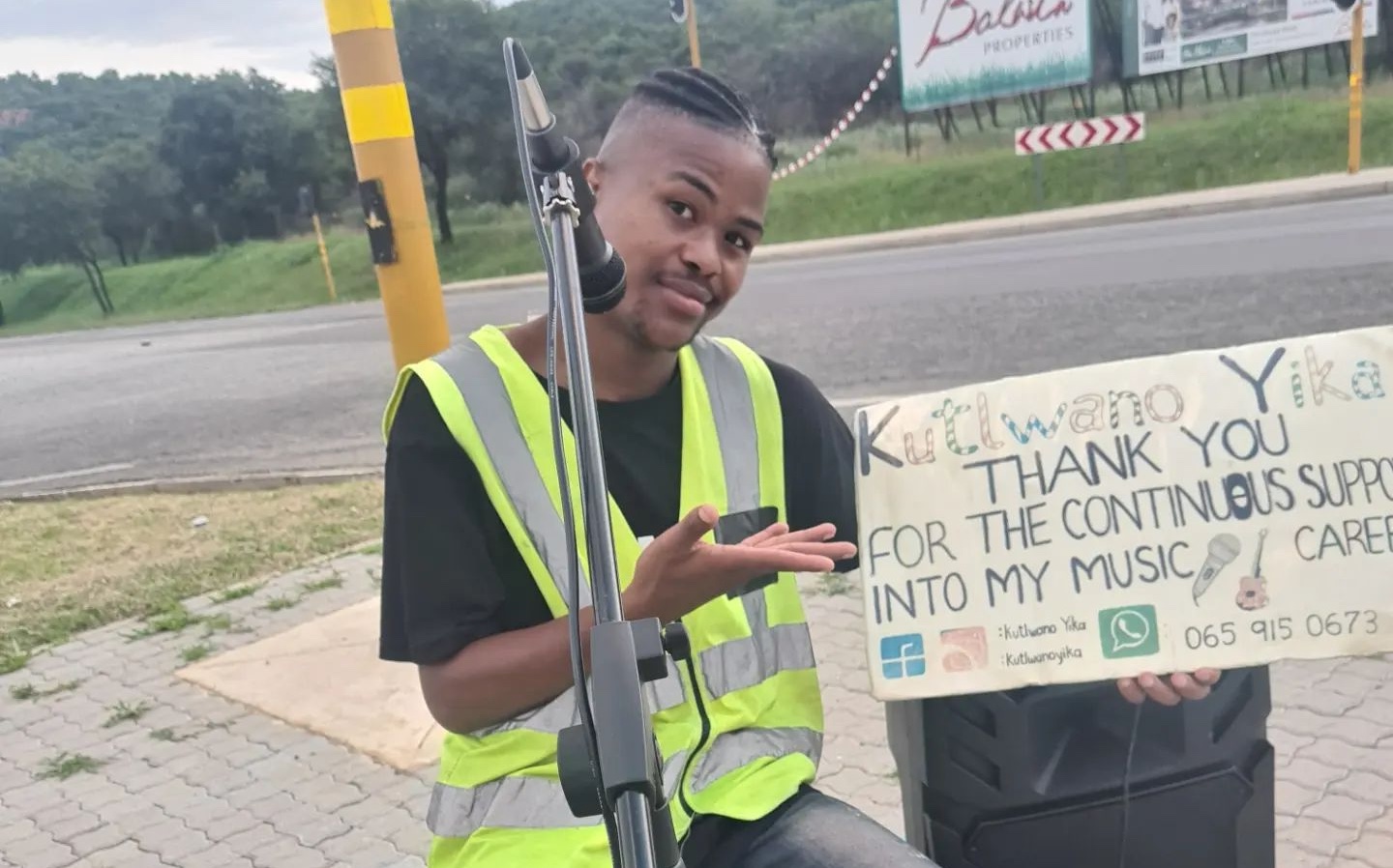 Watch: Kutlwano Yika Turns Joburg’s Streets into a Stage – Now He’s Taking Over TikTok!