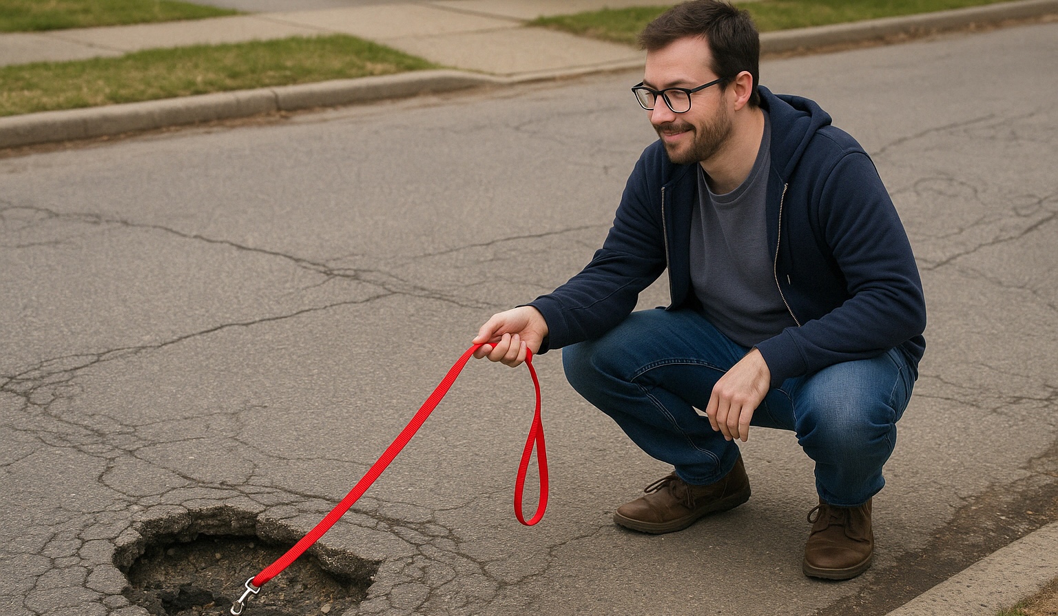 Locals Are ‘Adopting’ in Bedfordview... But it’s Not Puppies They’re Saving, it’s Potholes!