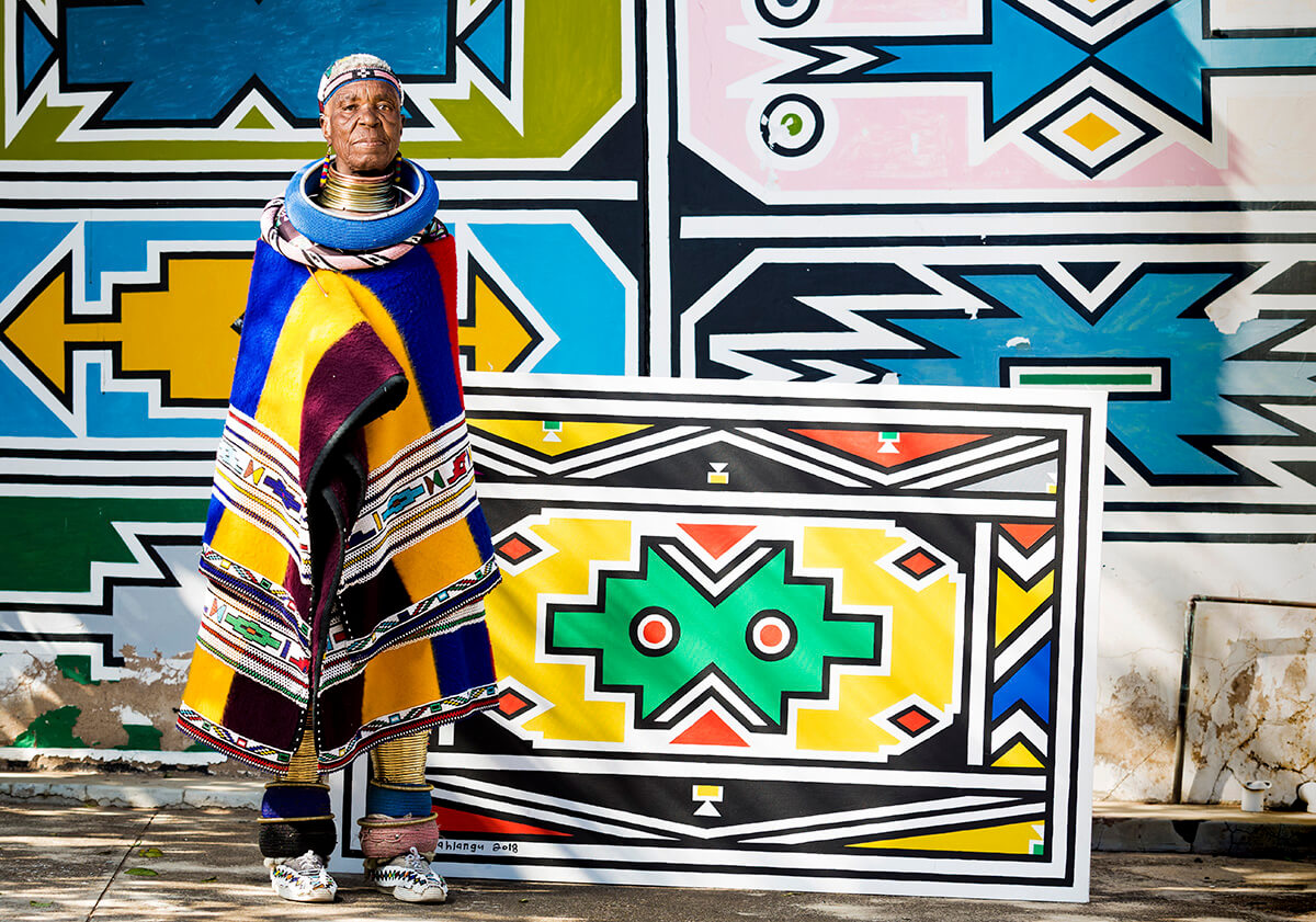 Life's Work Happy 85th birthday to Dr Esther Mahlangu - a national South African treasure!