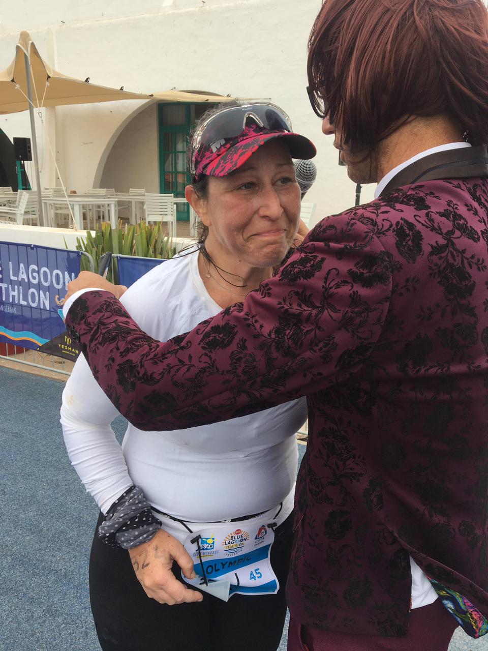 What Would Martine Do? 50 Triathlons By Her 50th Birthday With MS, That’s What!