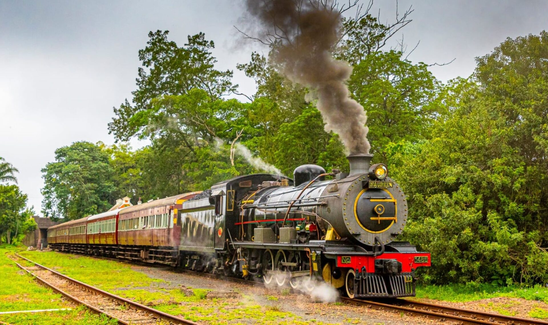 Maureen Steams Back: 112-Year-Old Locomotive Returns to Glory!