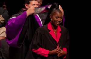 Rhodes University - Student Graduates with Distinction After Funding Her Own Studies