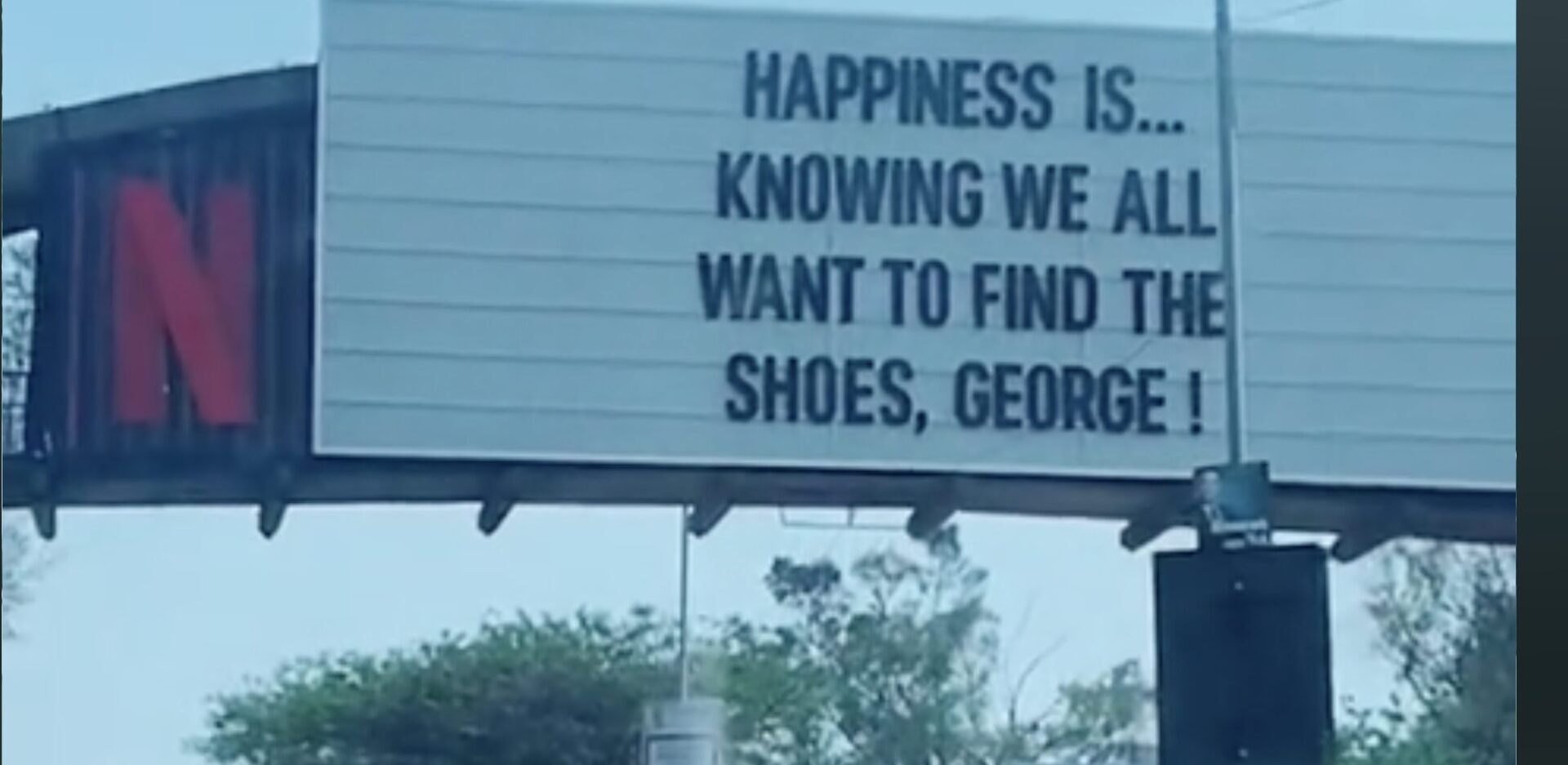 ‘Where’s The Shoe George?’